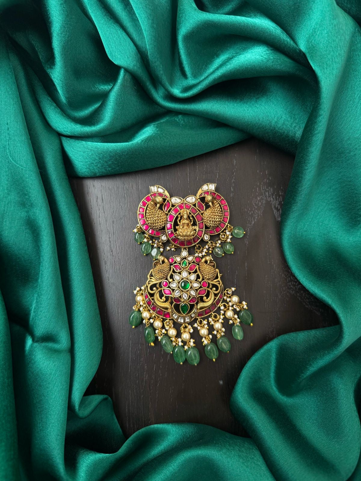 3 in 1 nagshi kundan necklace