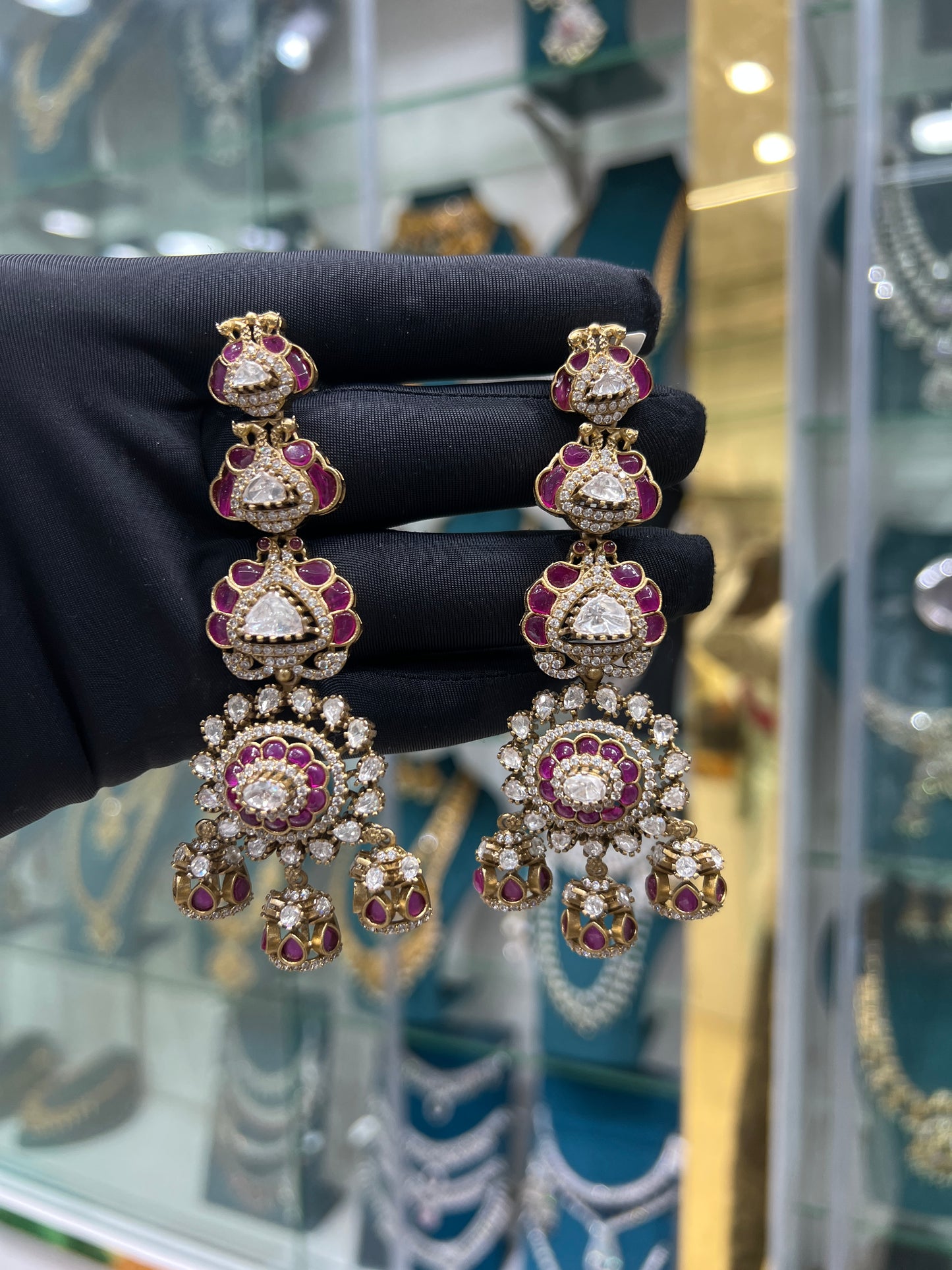 MOSSONITE EARRINGS