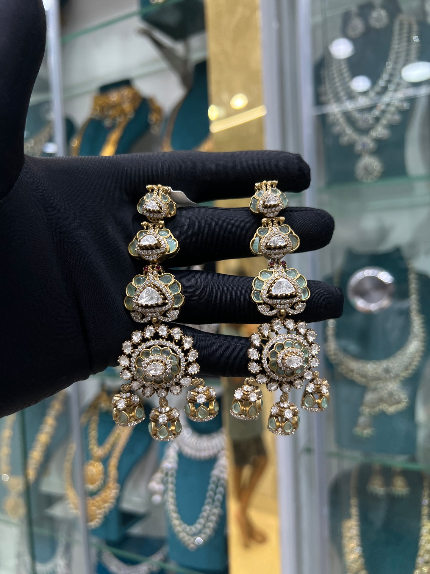 MOSSONITE EARRINGS