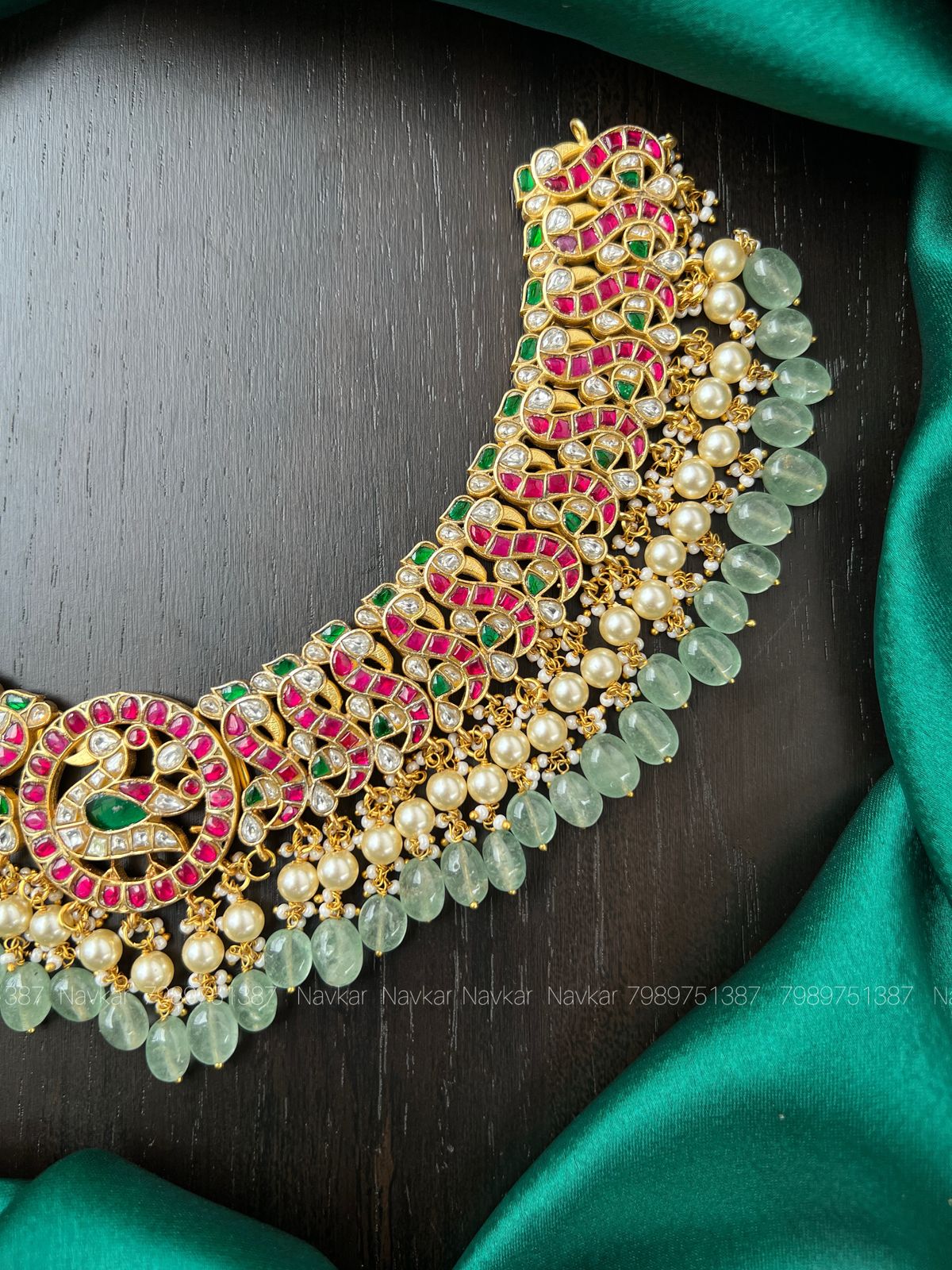 Jadukundan necklace