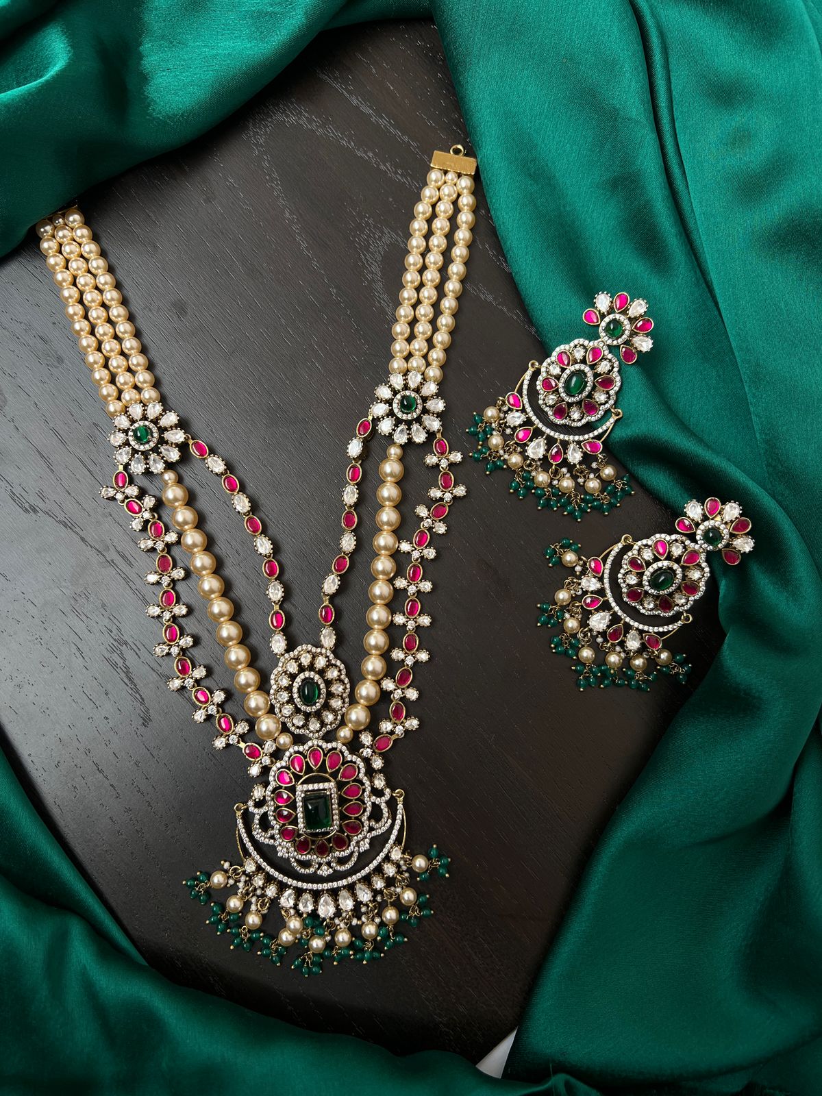Mossonite necklace