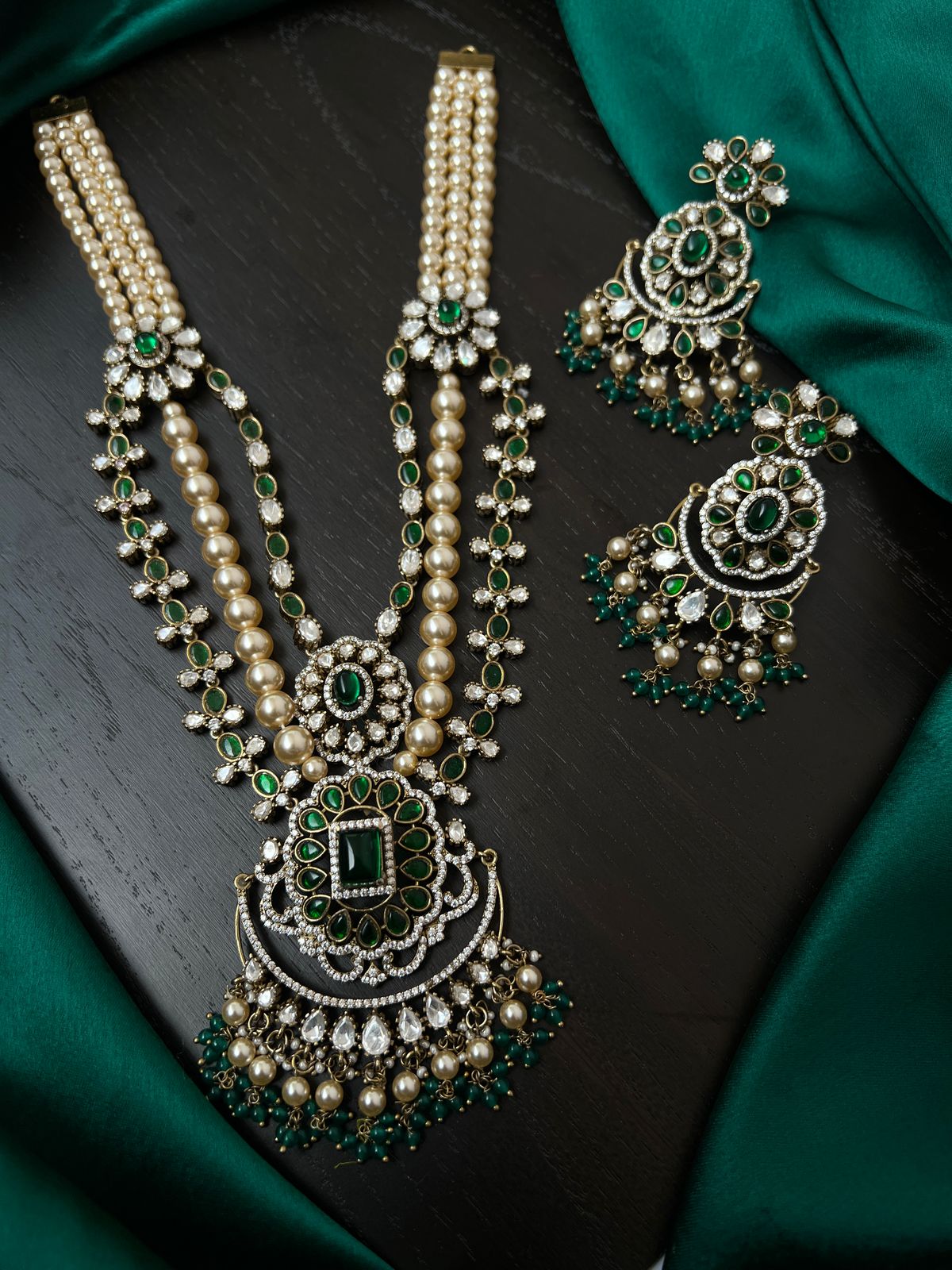Mossonite necklace