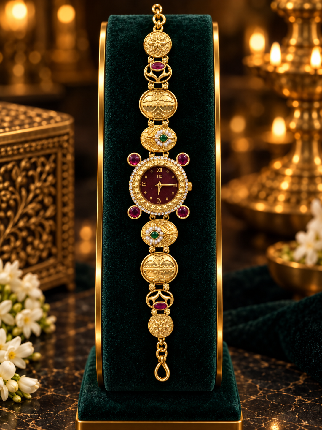Kundan Nagshi watch
