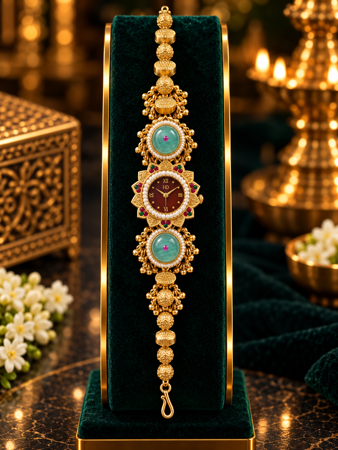 Kundan Nagshi Watch