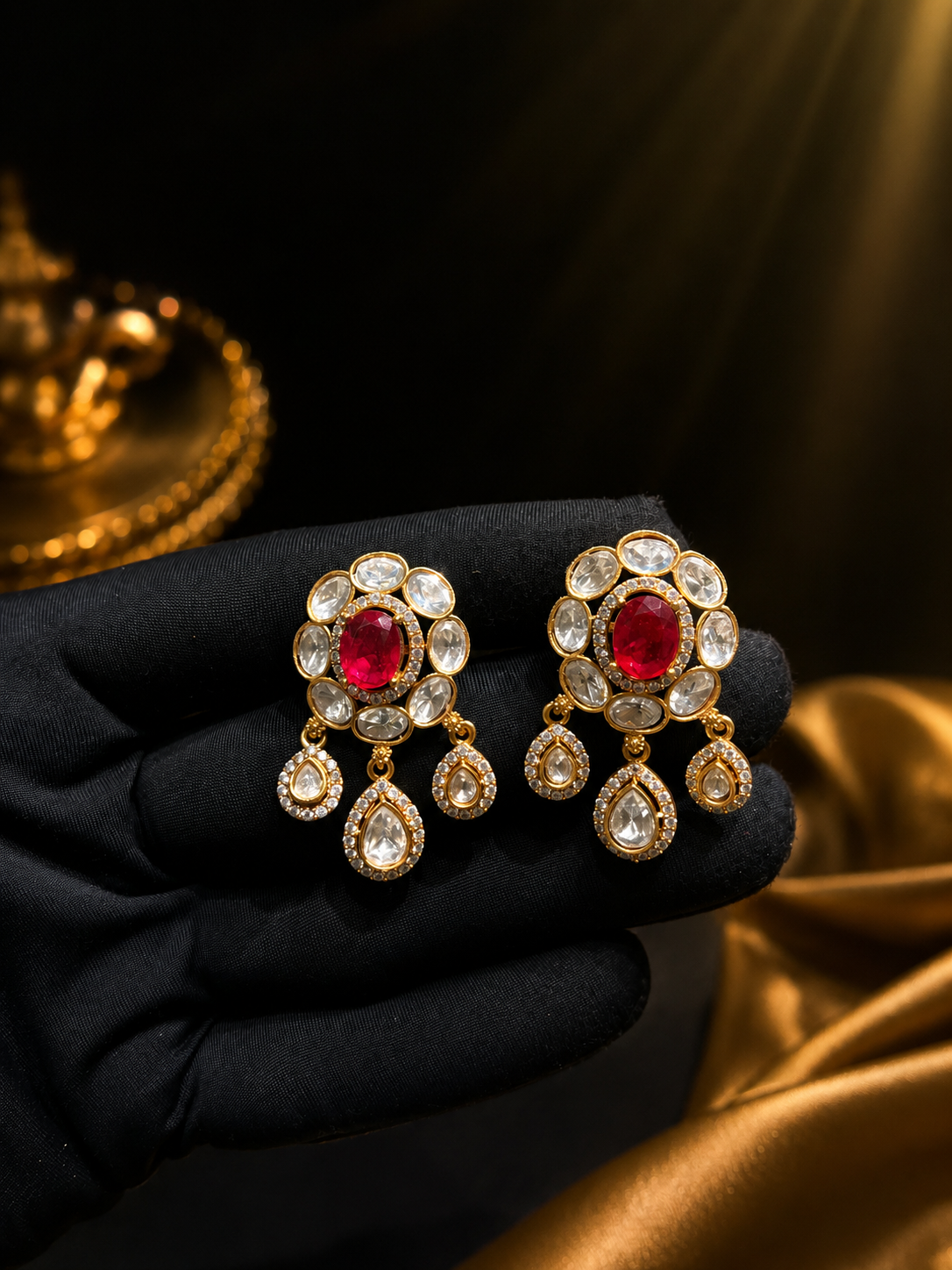 Mossonite Earrings