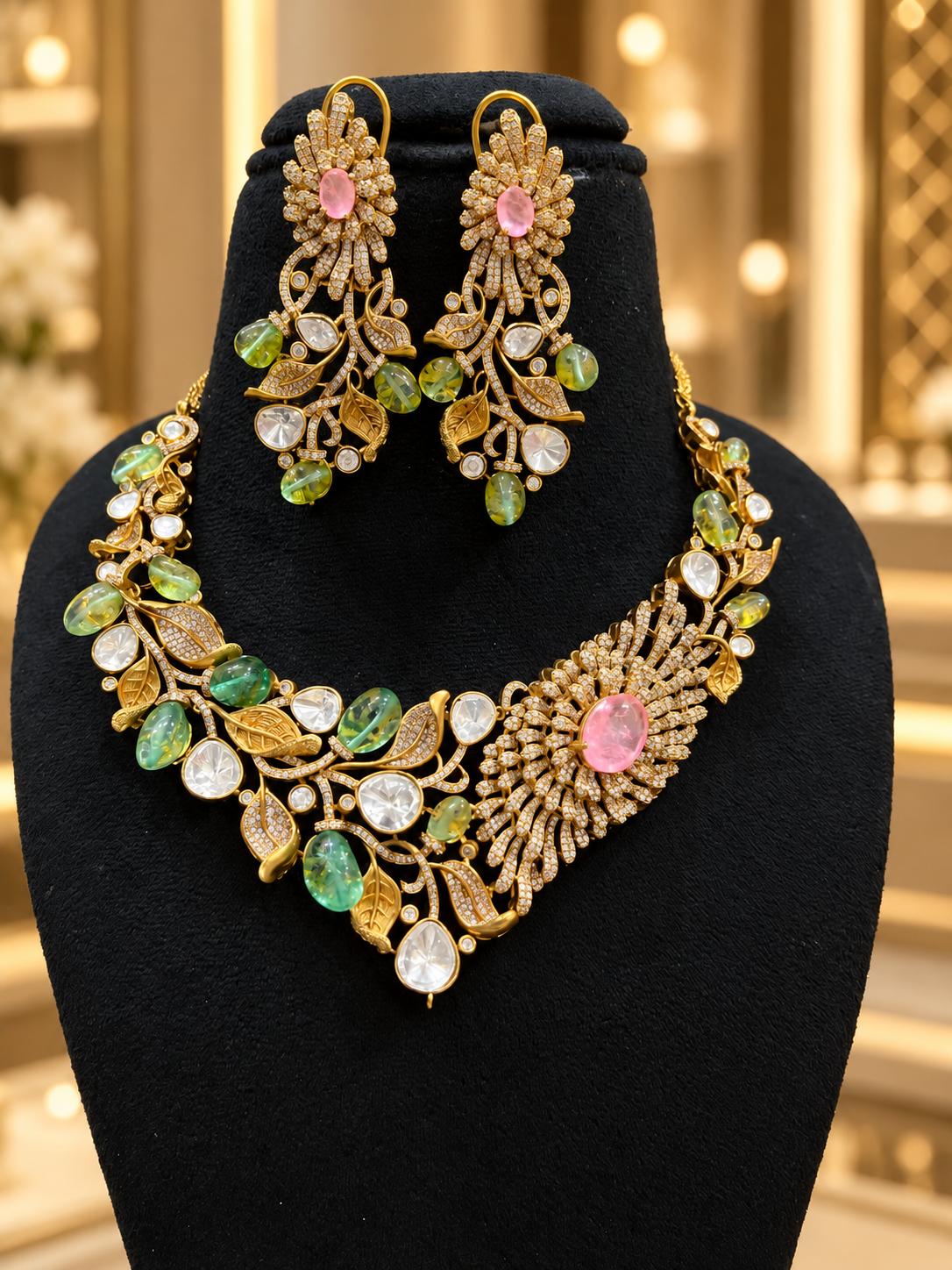 Polki necklace