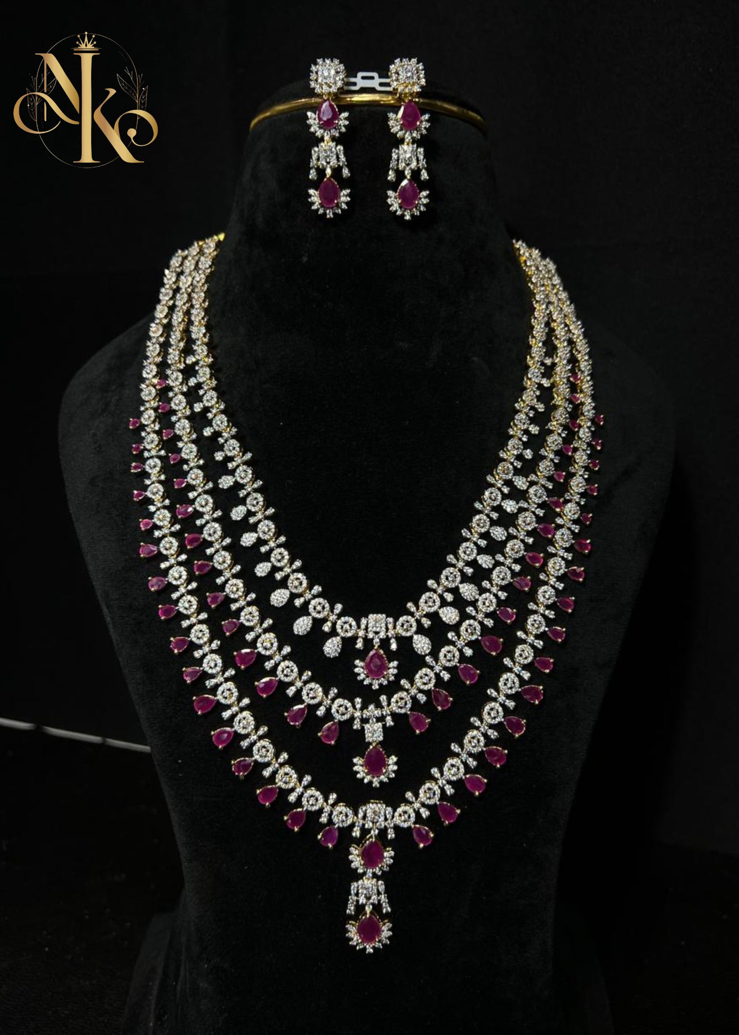 GJ 3 STEPS NECKLACE