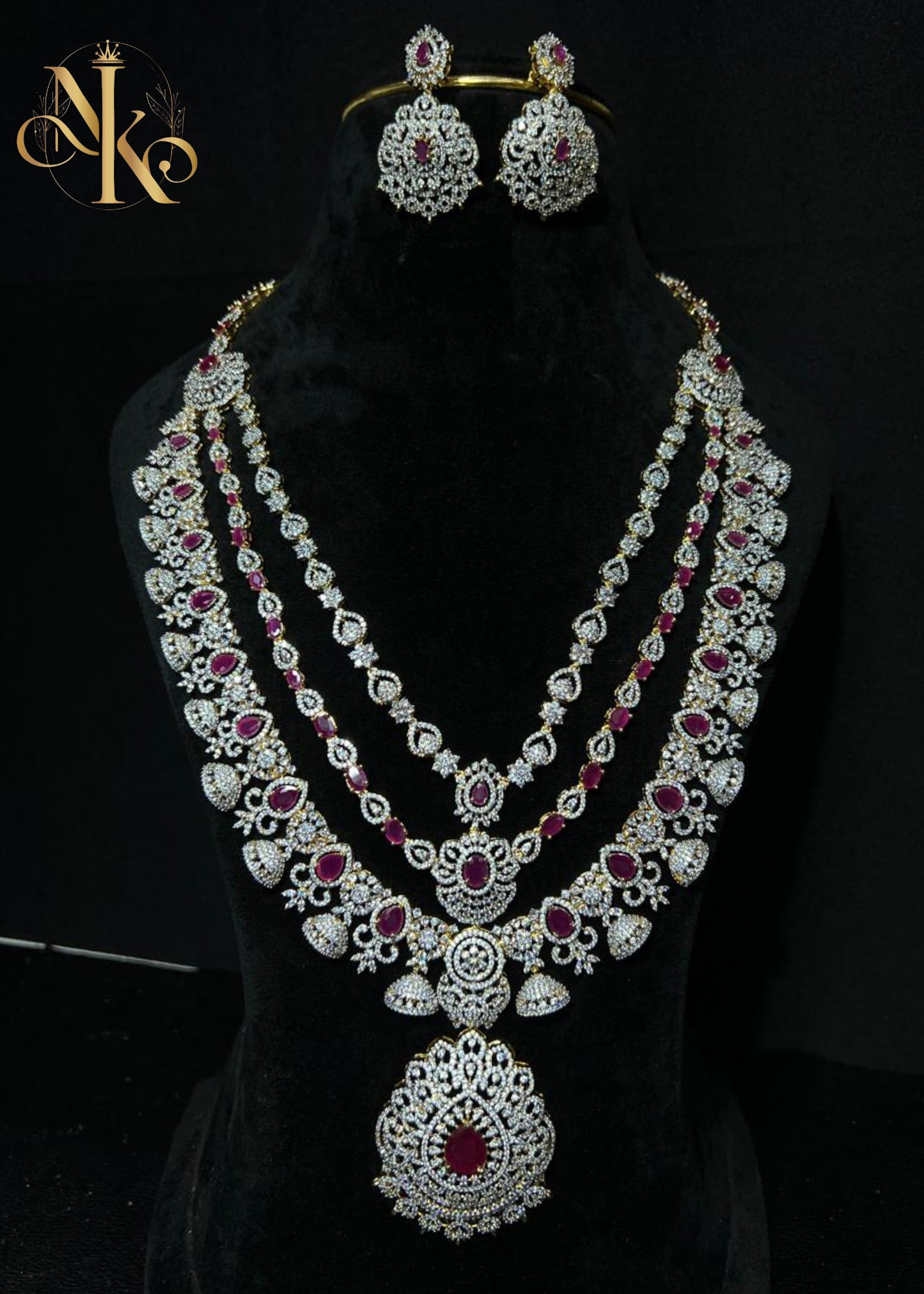 GJ 3 STEPS NECKLACE