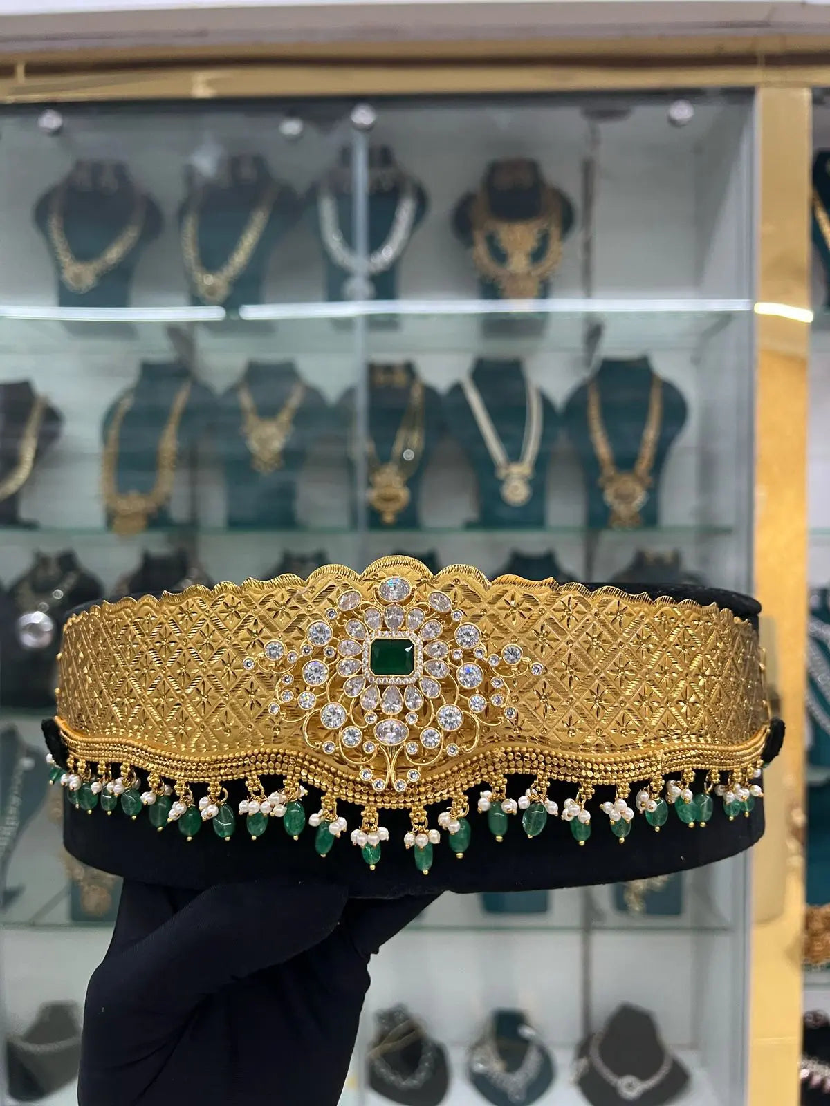 Mossonite hip belt