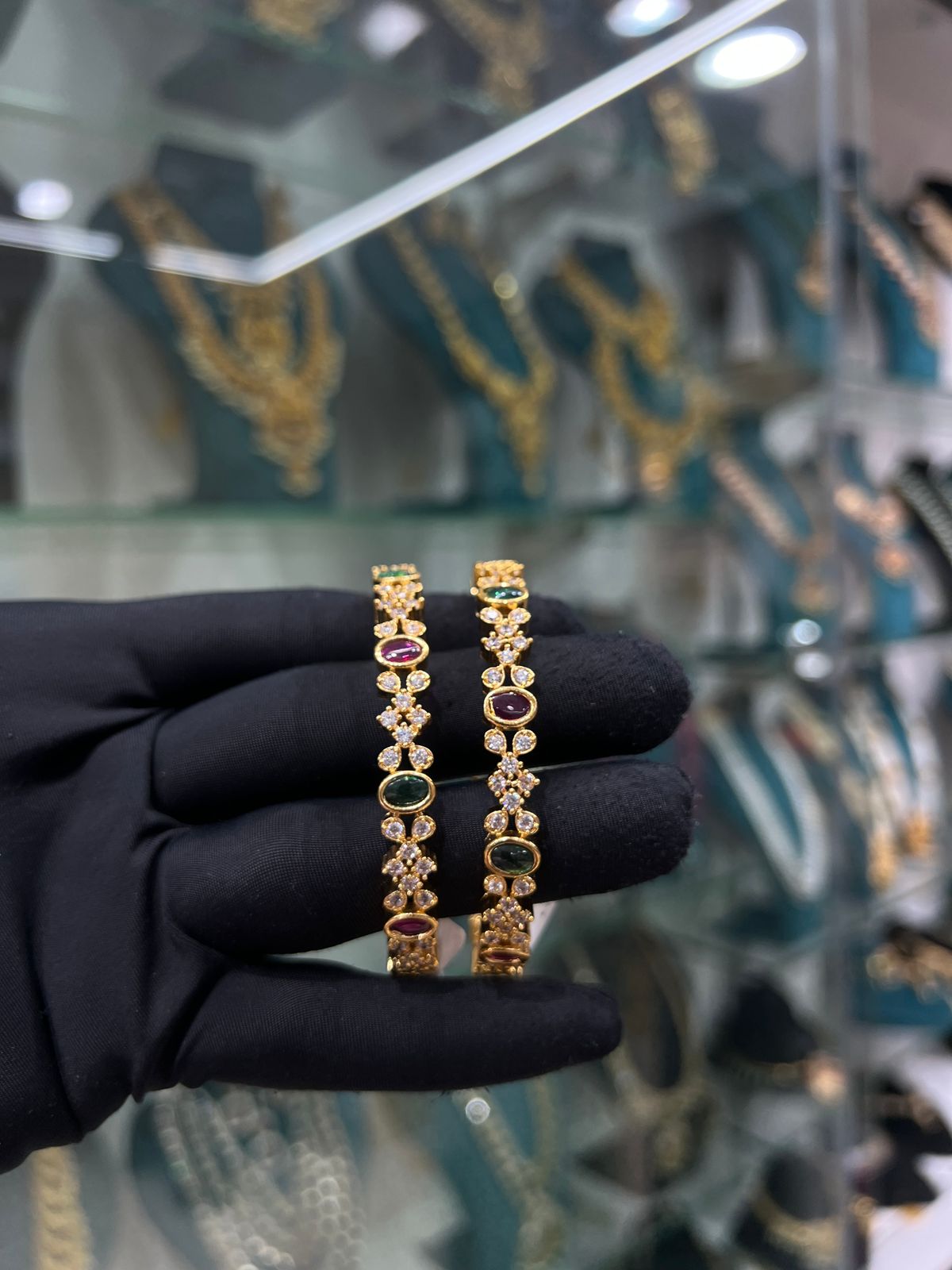 Stone bangles