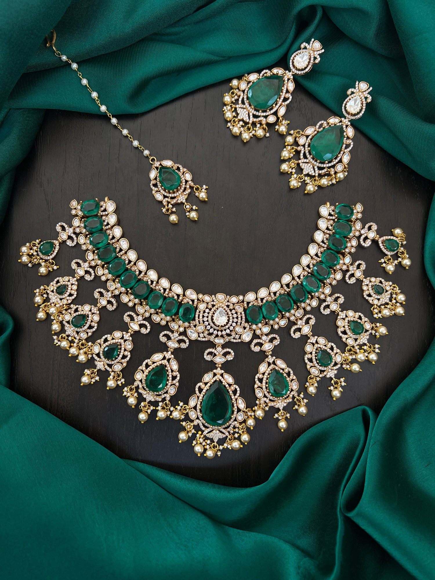 Mossonite necklace