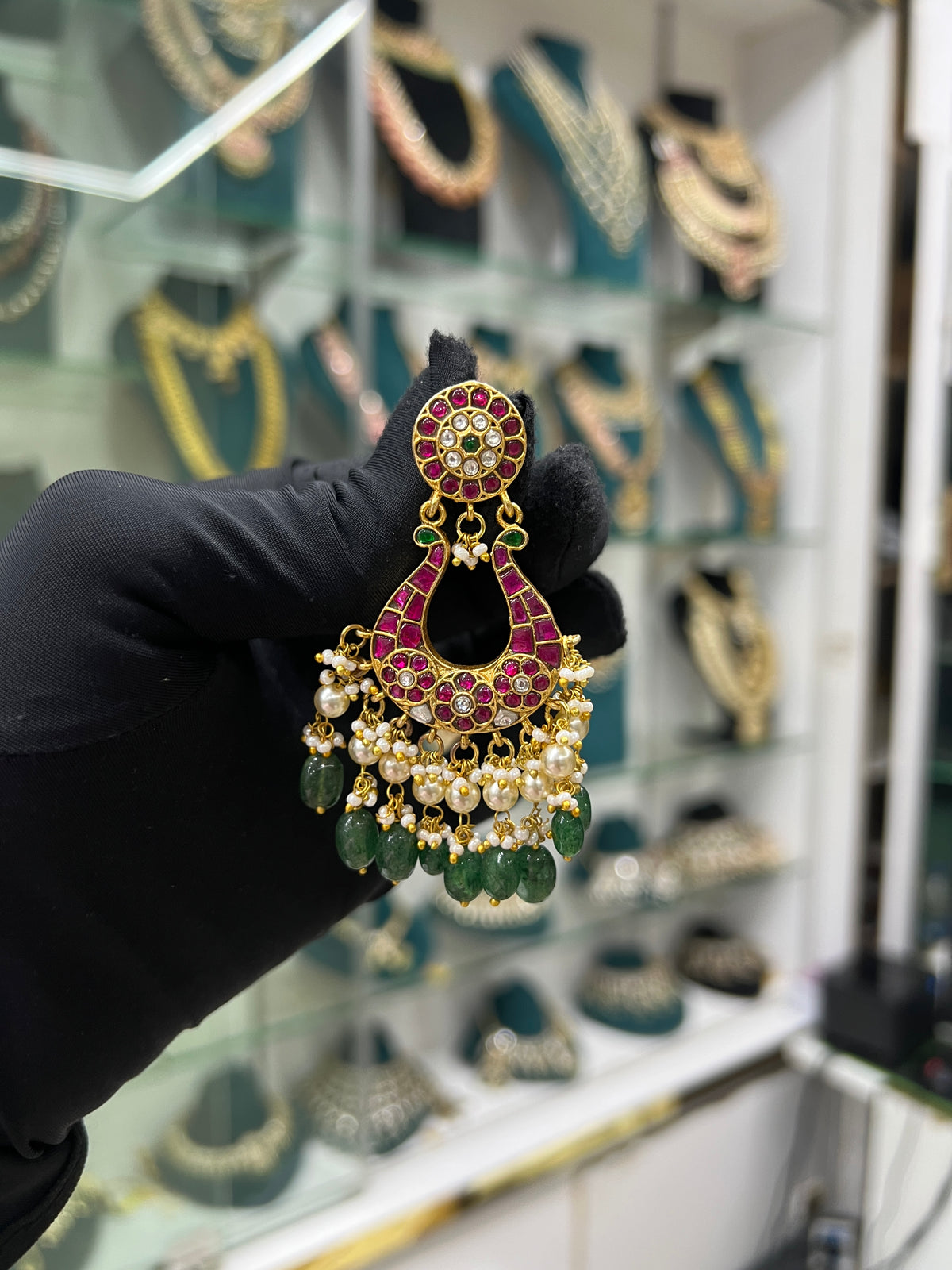 Kundan earring