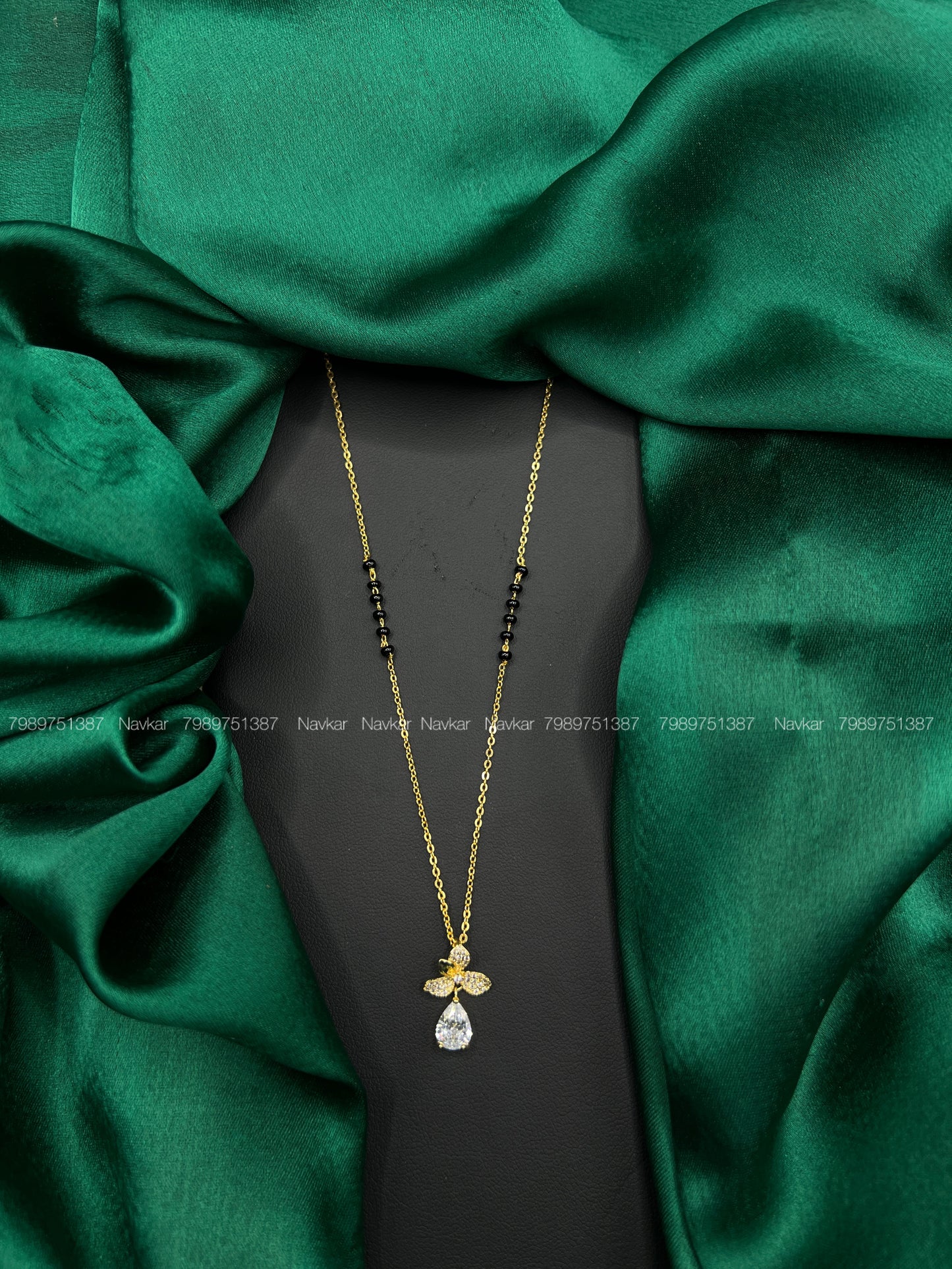 Black beads