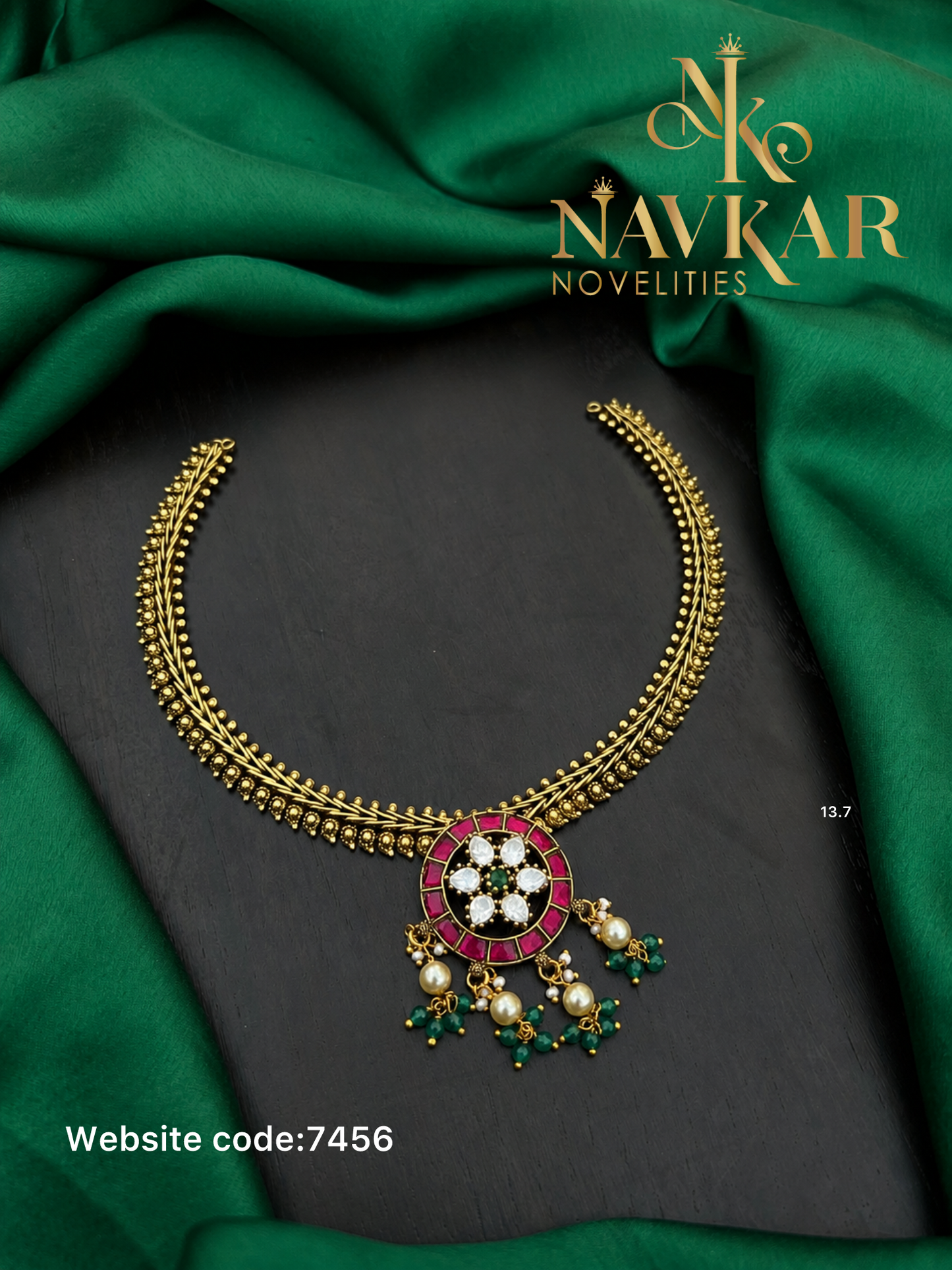 Kundan Nagshi necklace