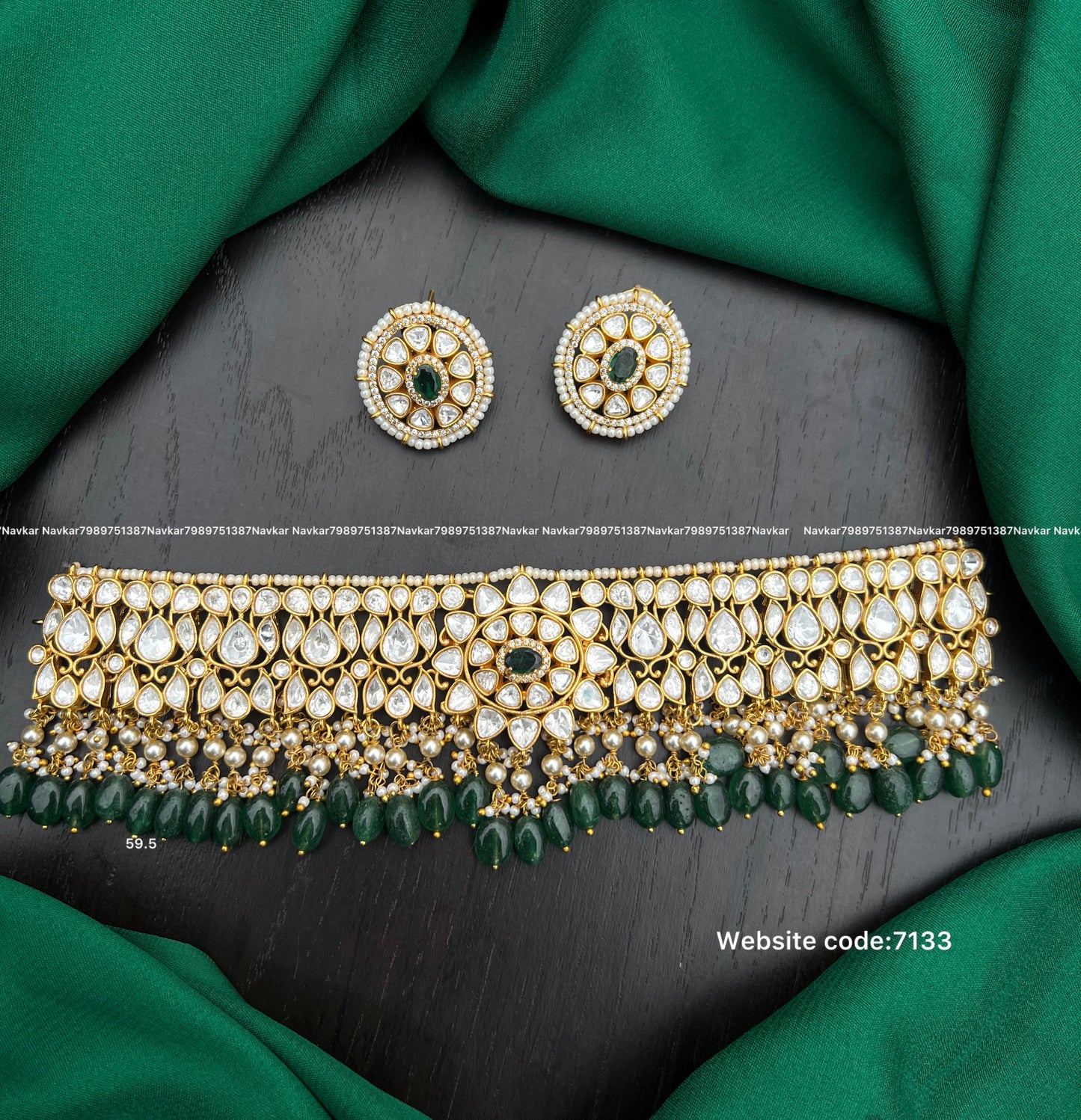 Mossonite choker