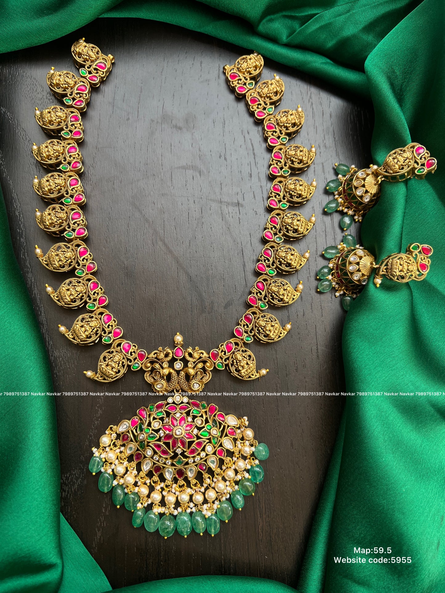 Kundan Nagshi necklace