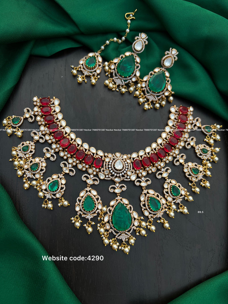 Mossanite necklace