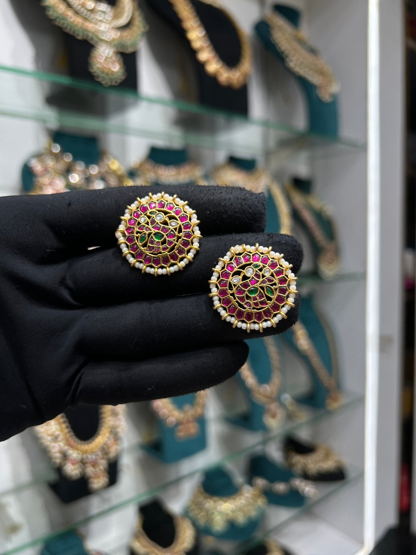 Kundan earring