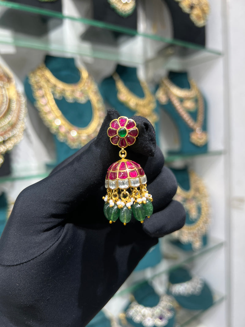Kundan earring