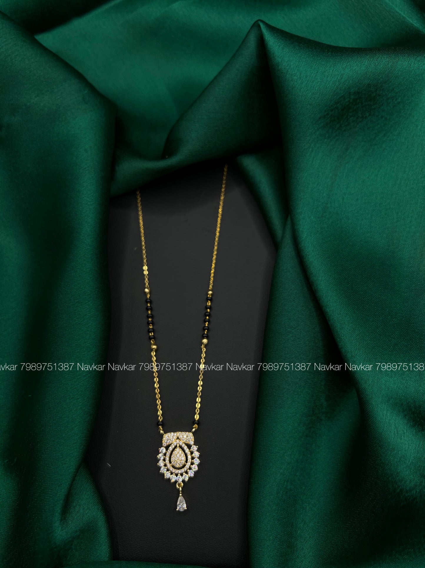 Black beads