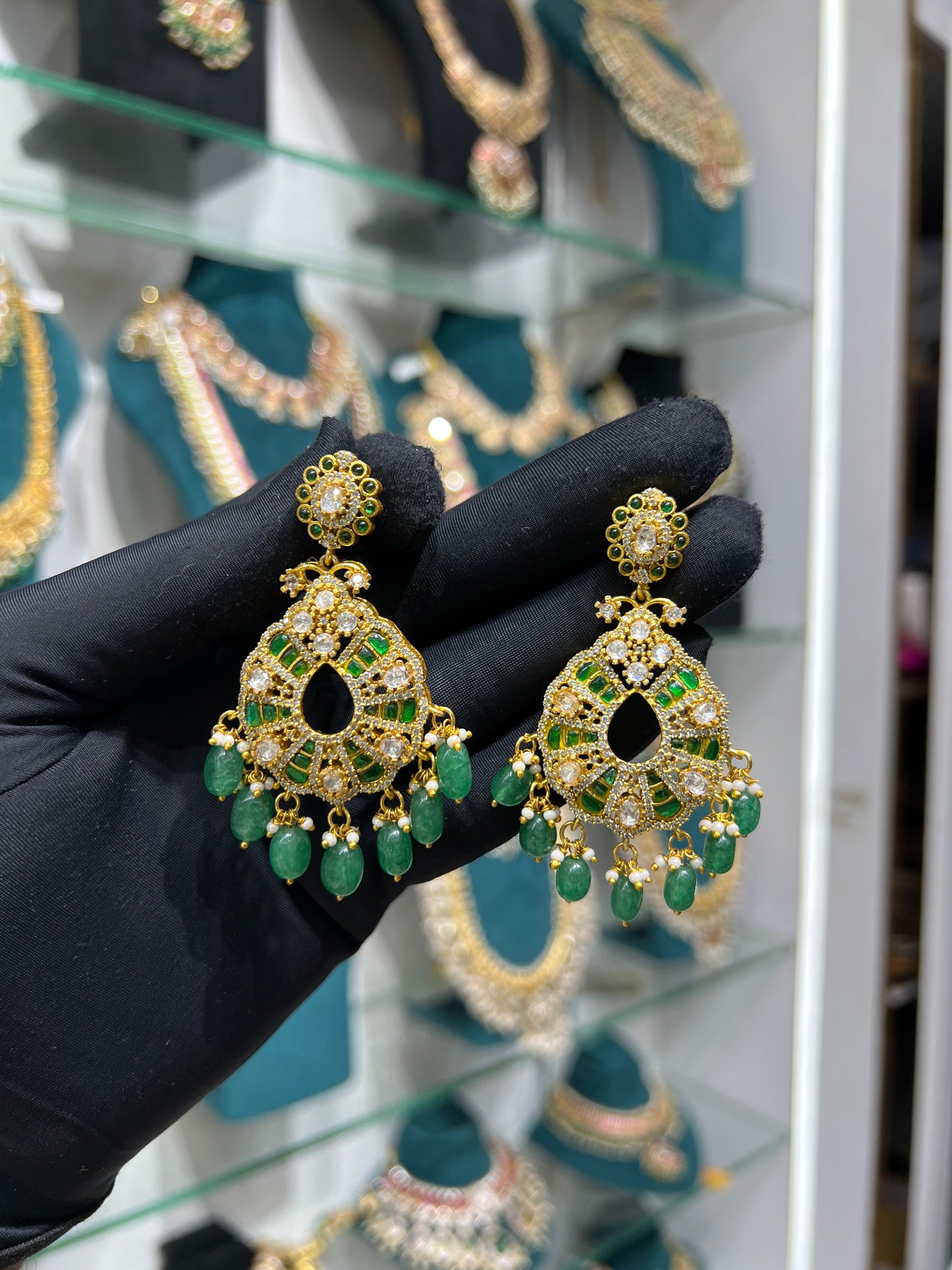 Kundan earring