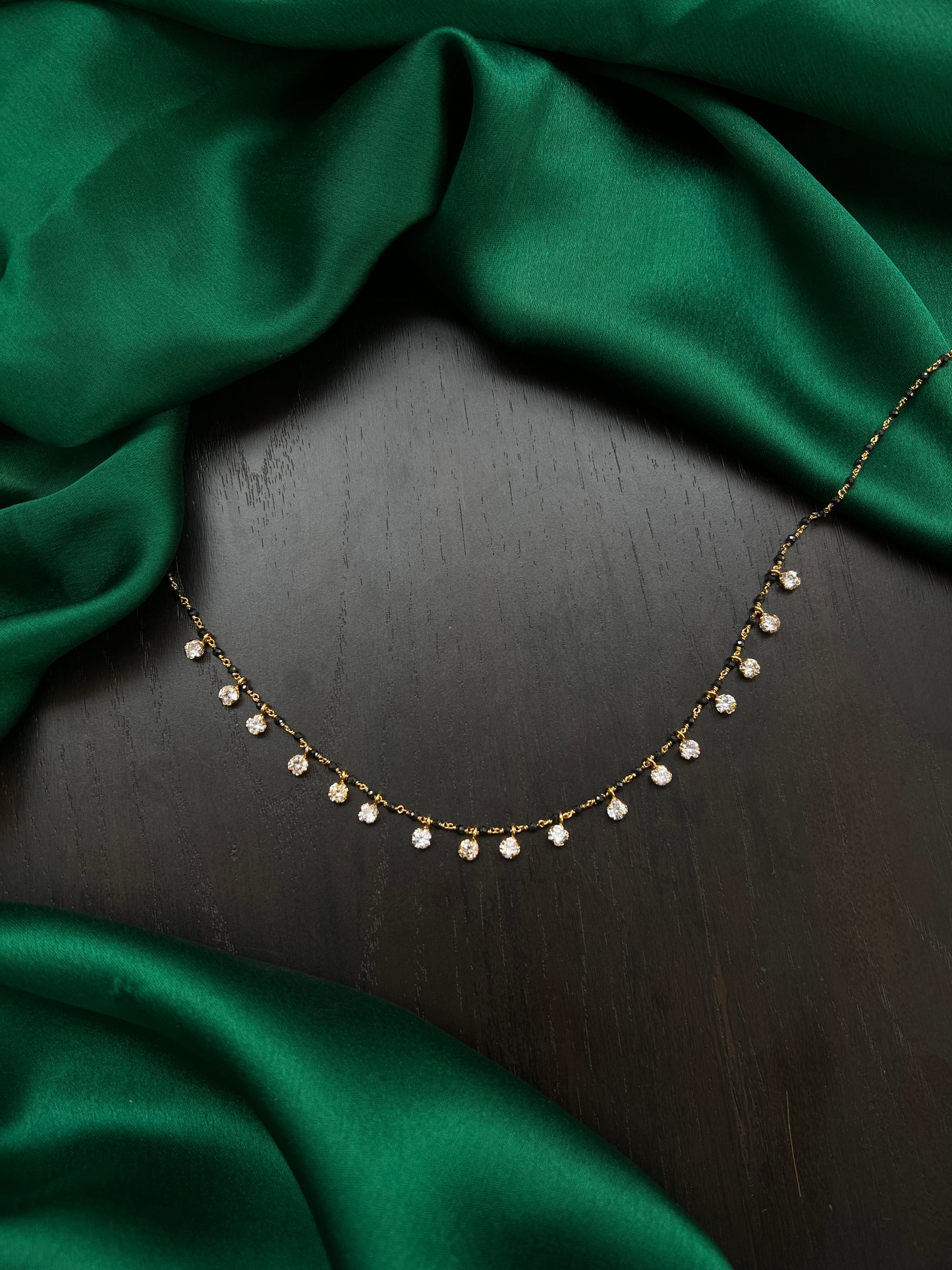 Black beads