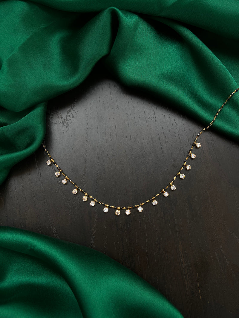 Black beads