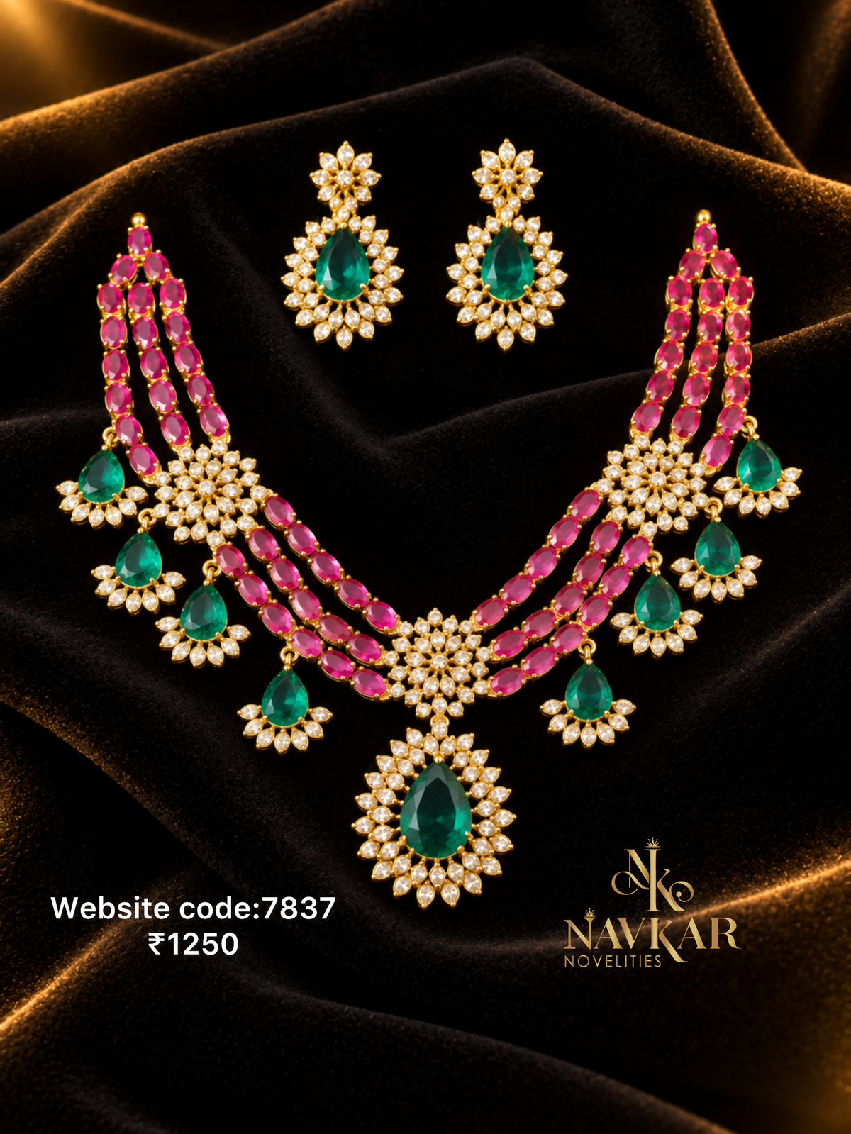 Polki necklace