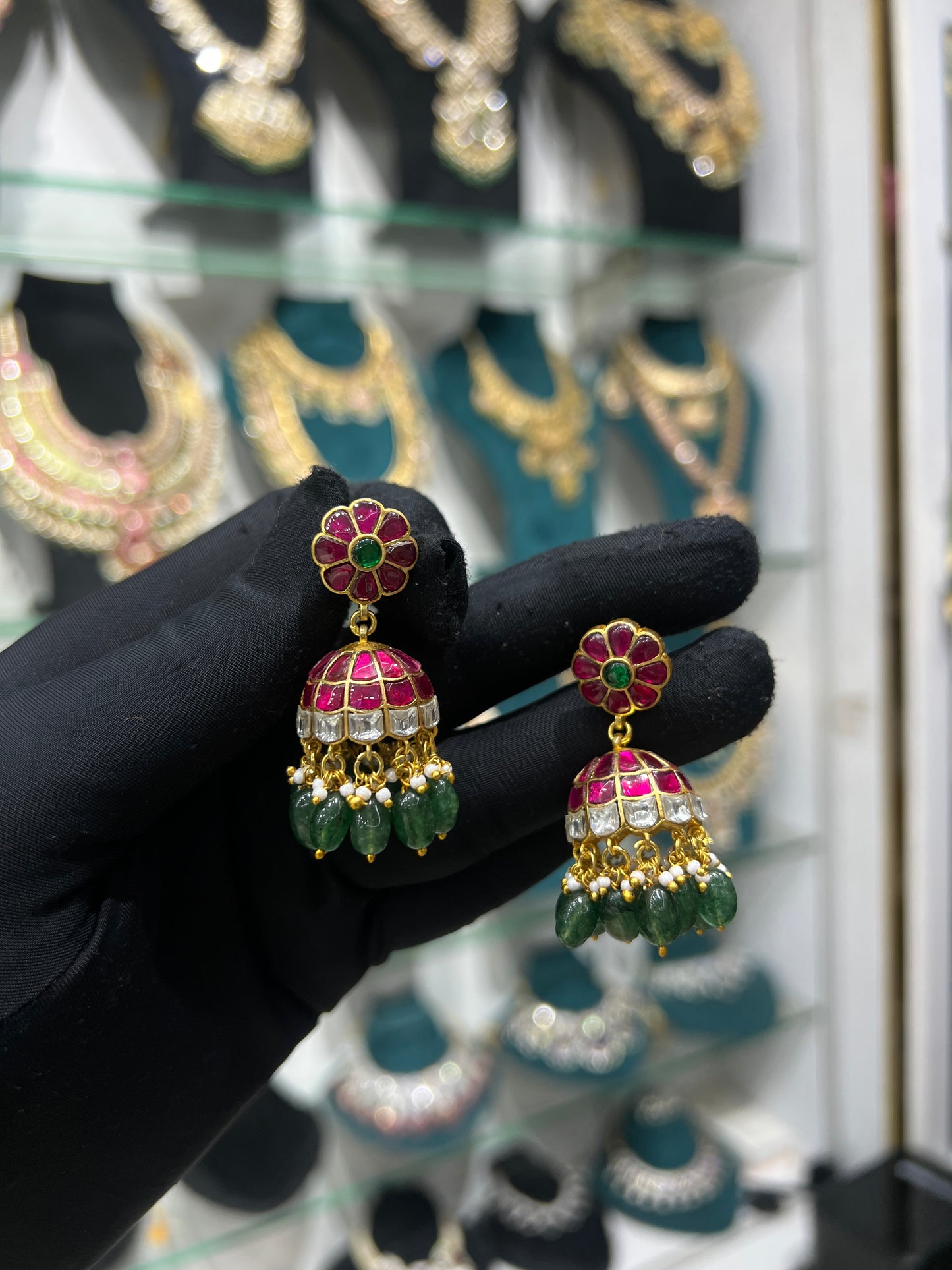 Kundan earring