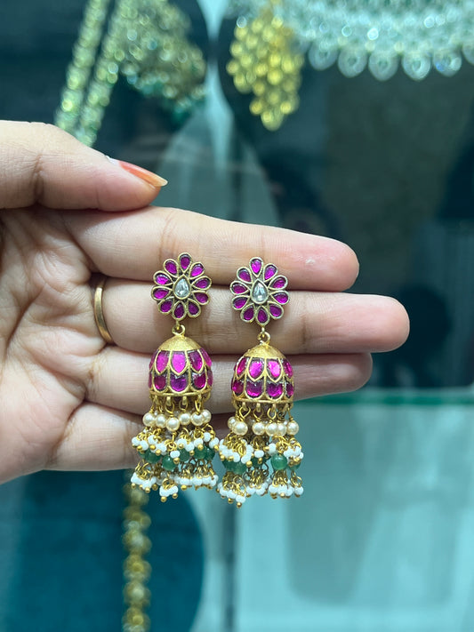 KUNDAN EARRINGS