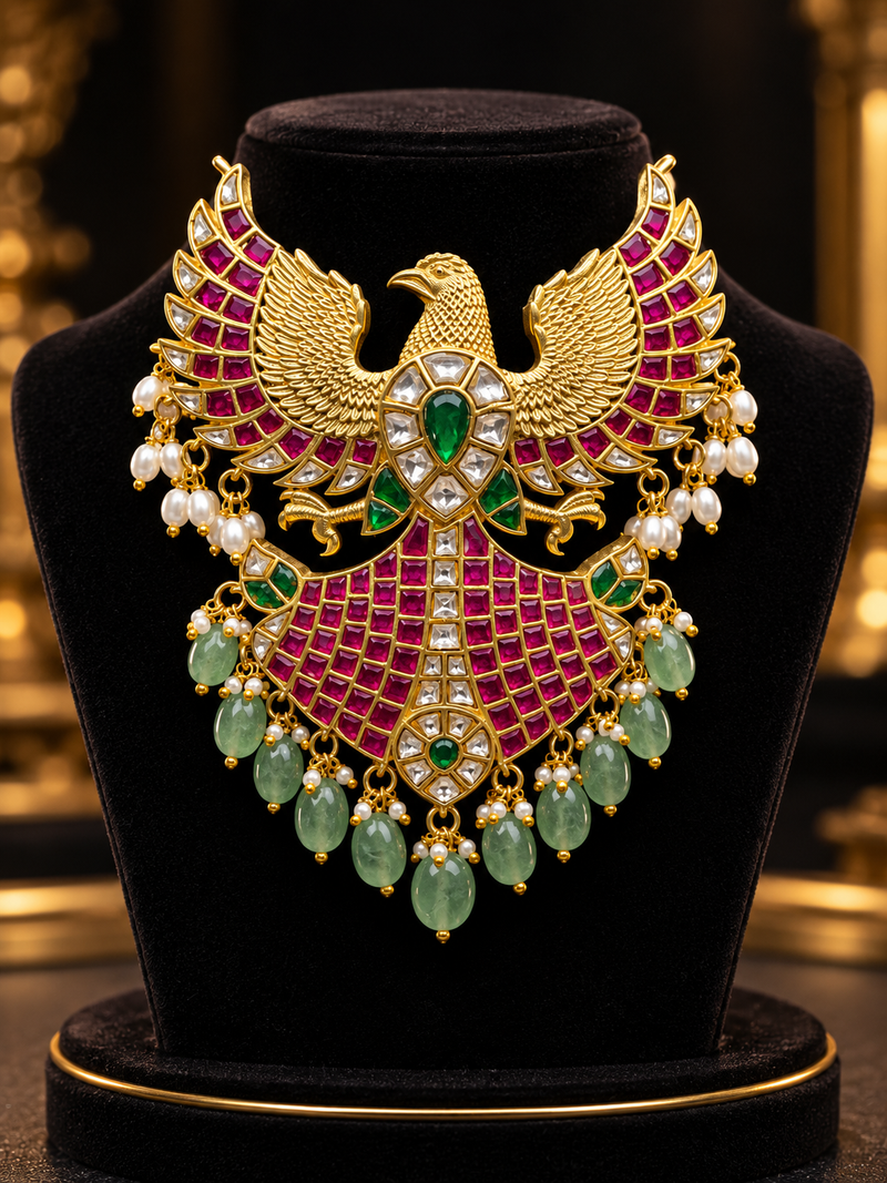 Kundan locket