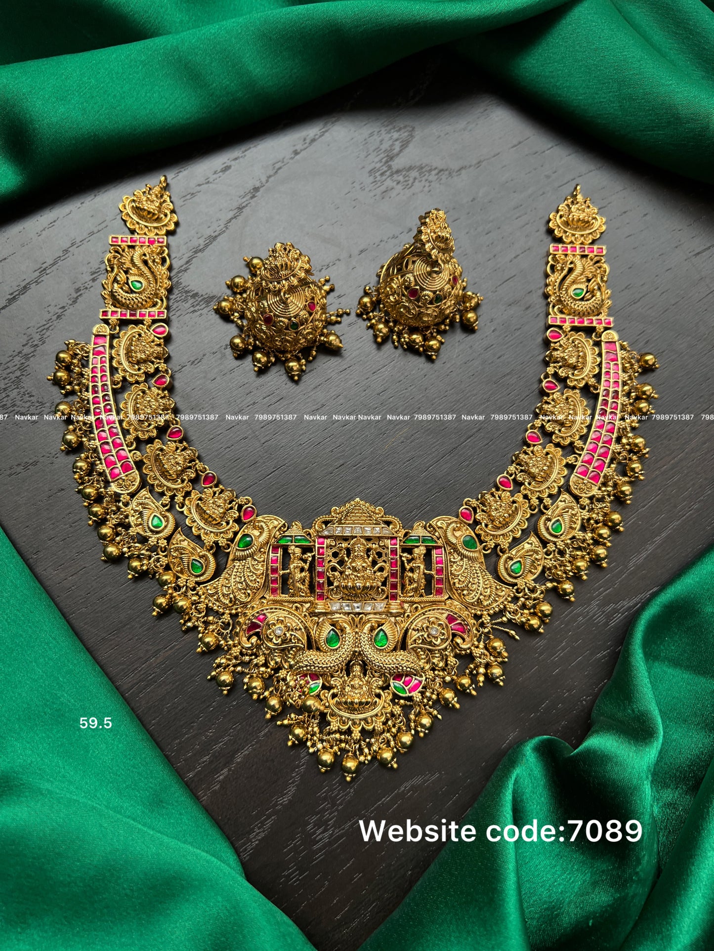 Kundan Nagshi necklace