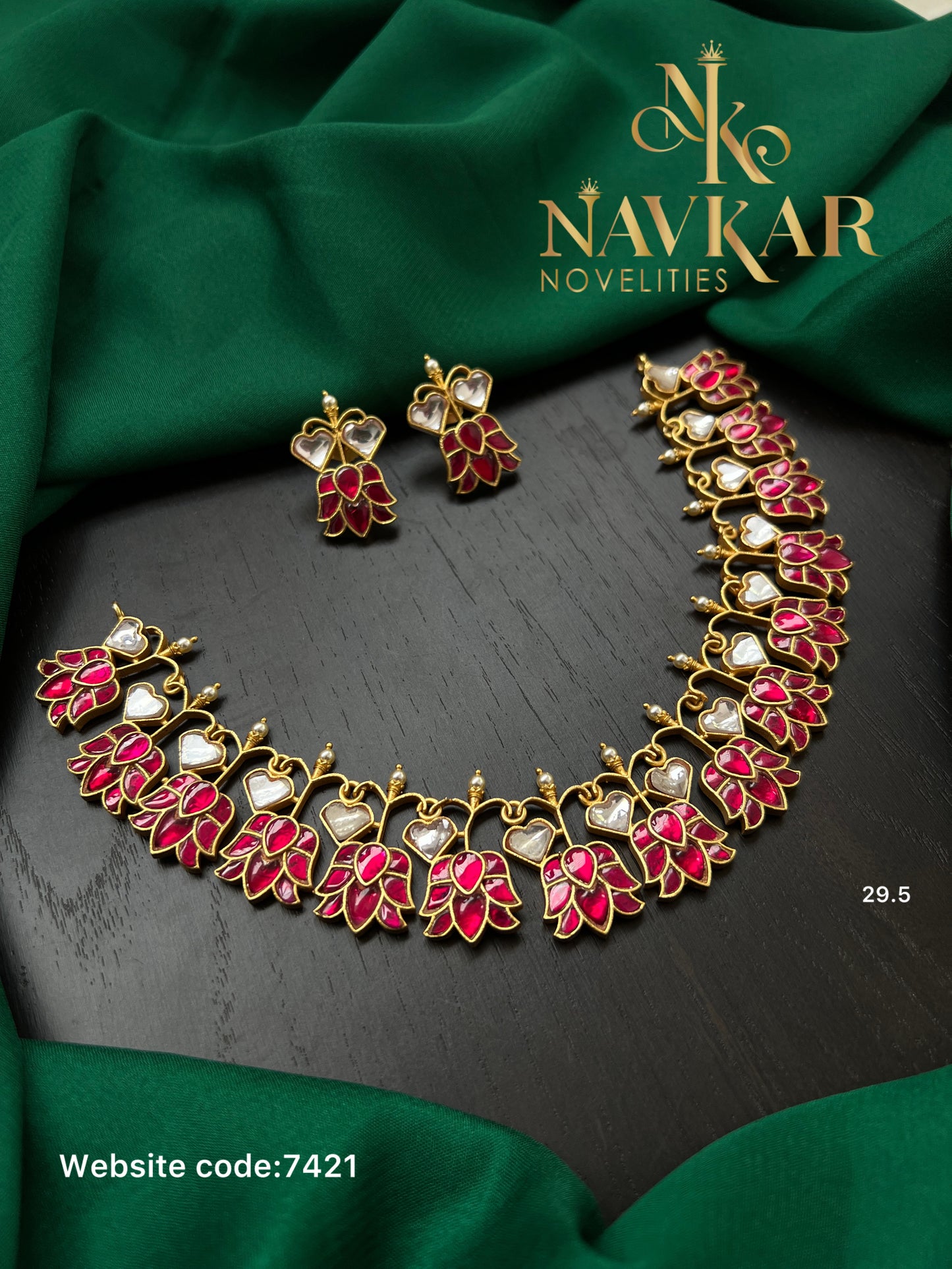 Kundan necklace