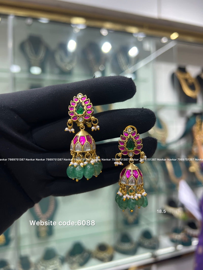 Kundan earring