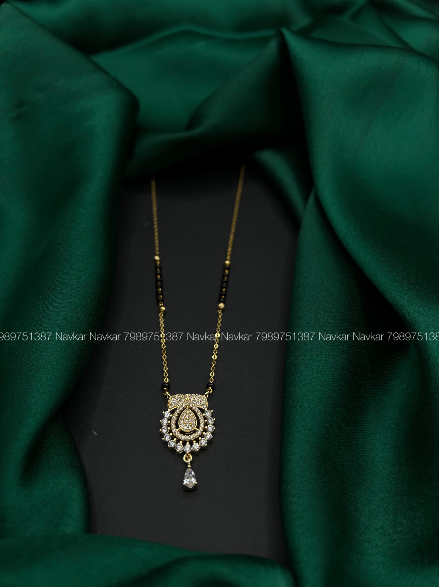 Black beads