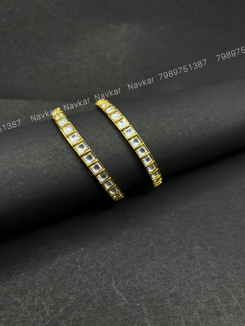 Kundan bangle