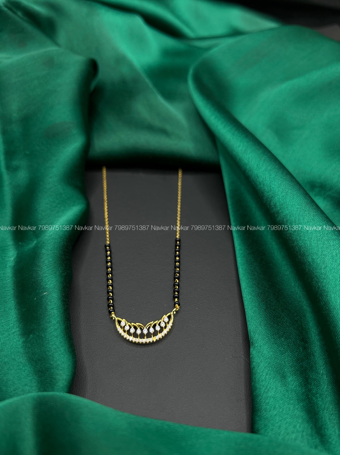 Black beads