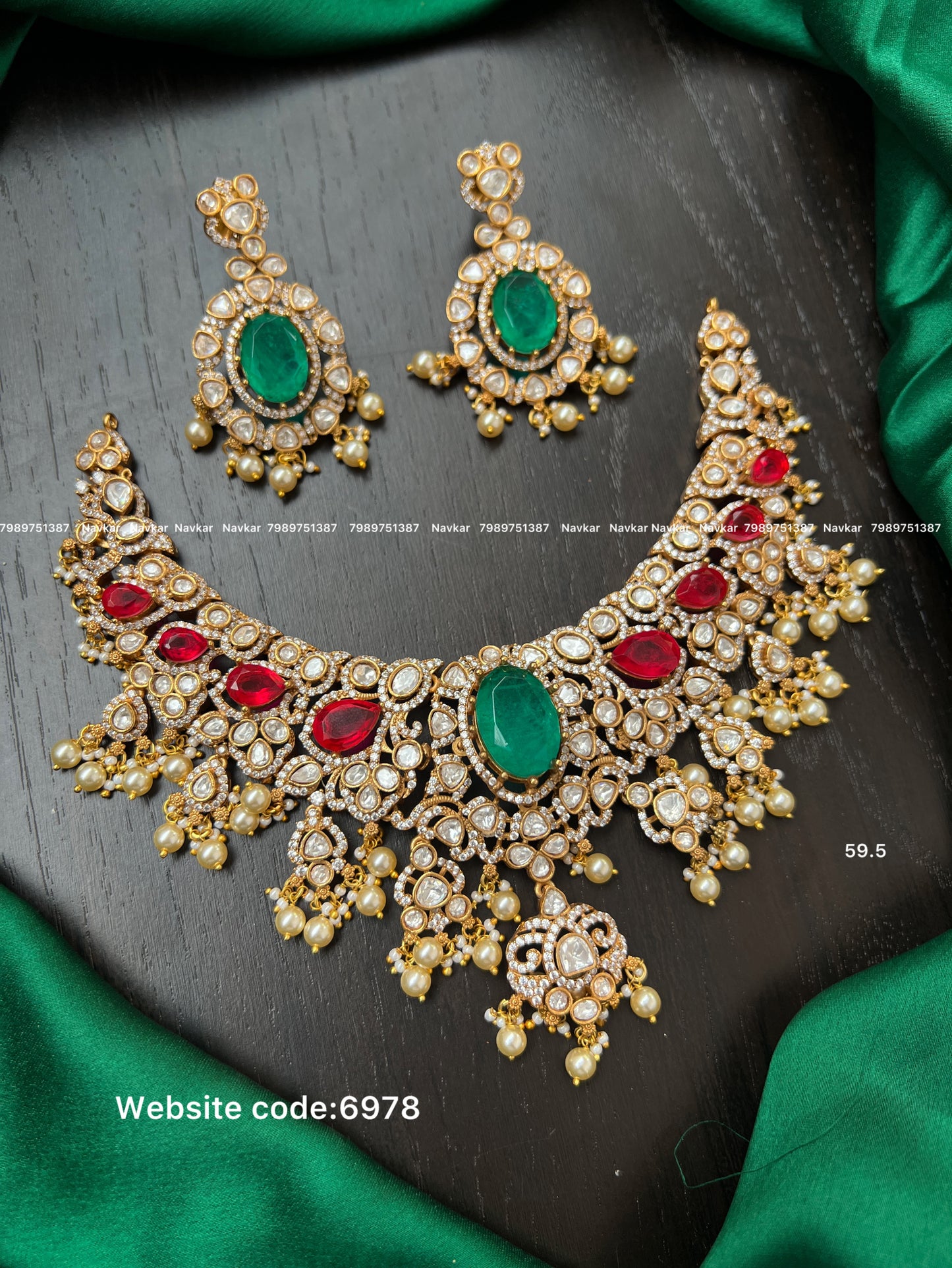 Mossonite Necklace