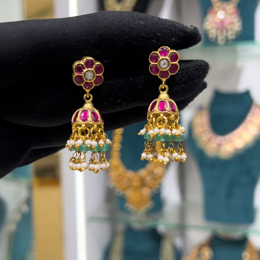 KUNDAN EARRINGS