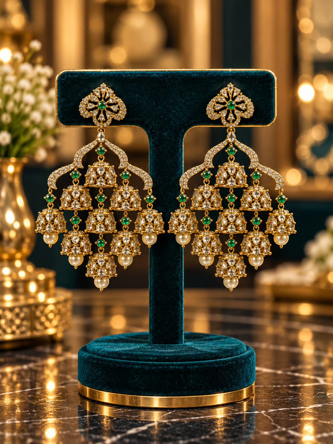Matte Big earring ￼