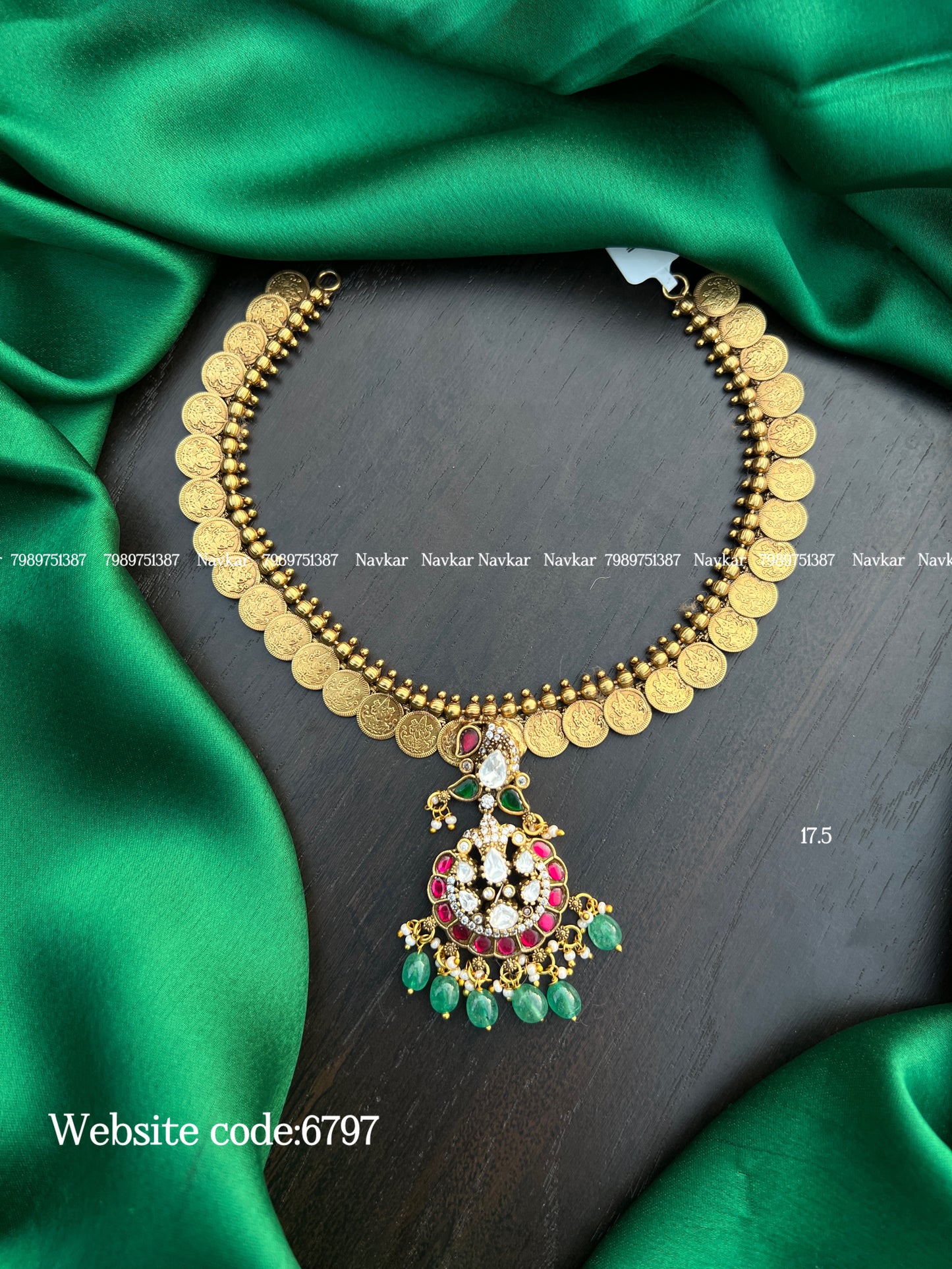 Kundan kasulu necklace