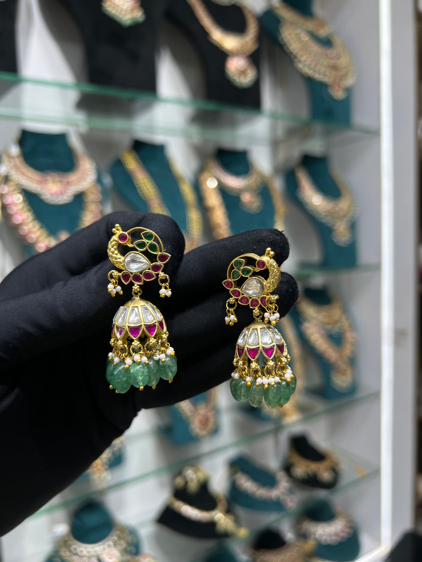 Kundan earring