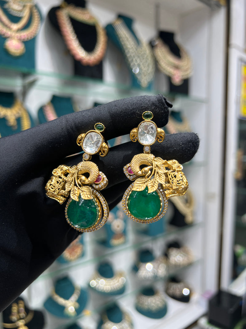 Polki earring