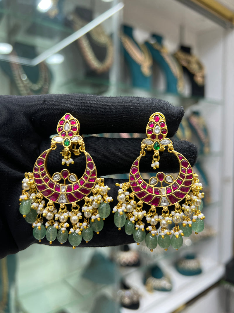 Kundan earring