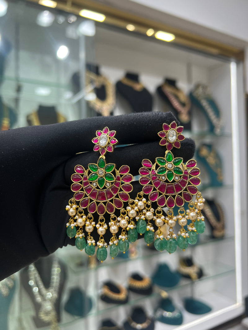 Kundan earring