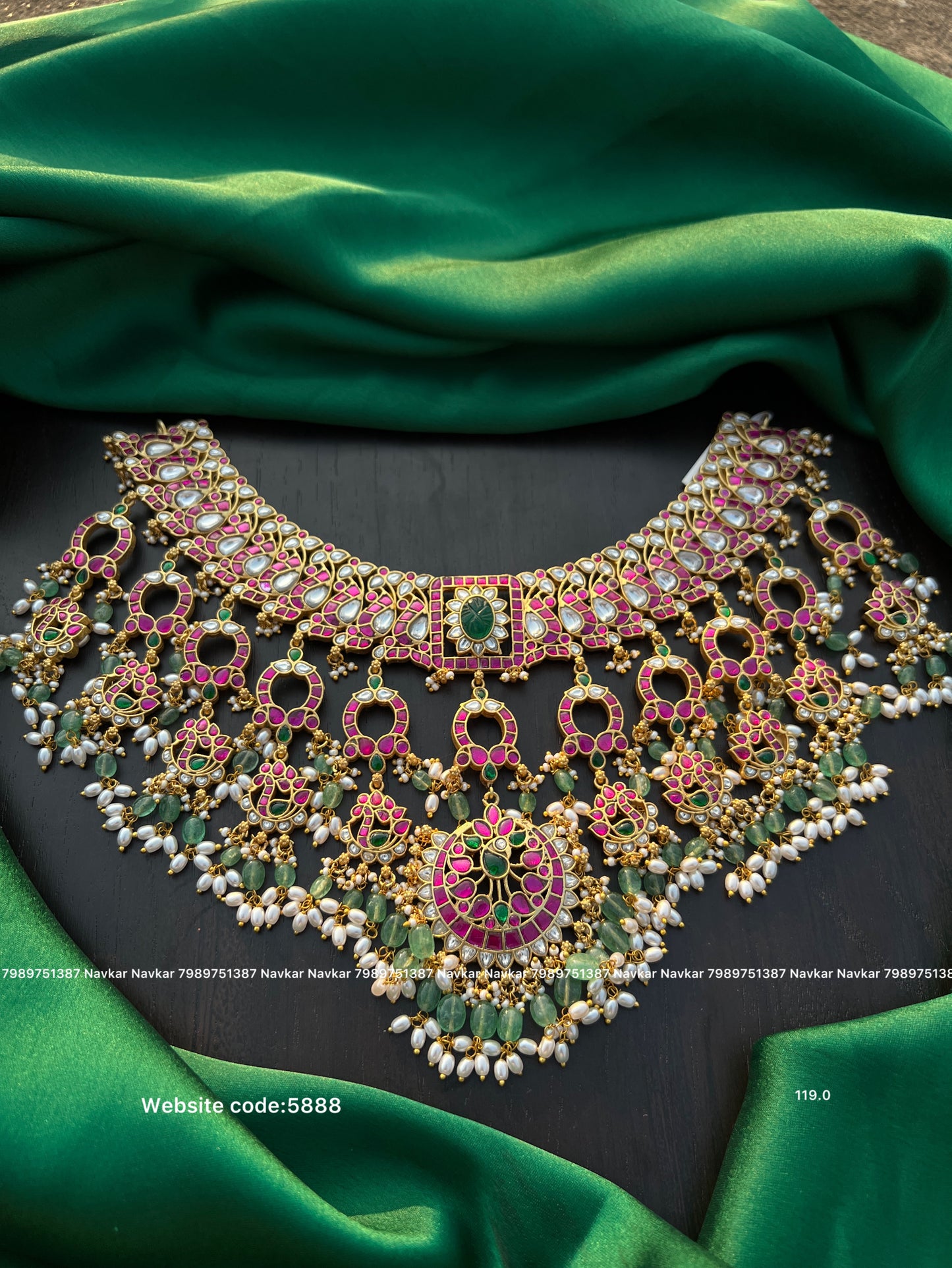 Kundan necklace