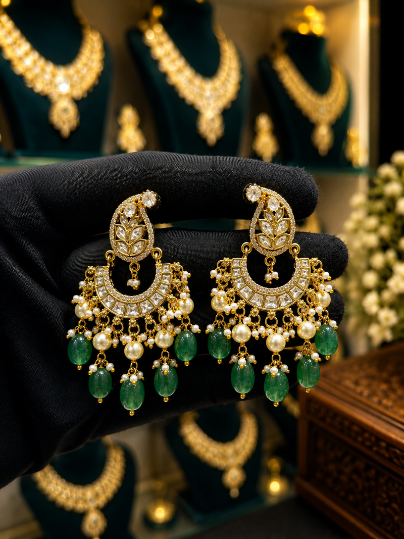 Kundan earring