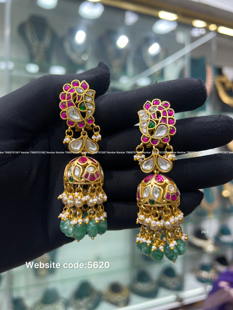 Jada Kundan earring