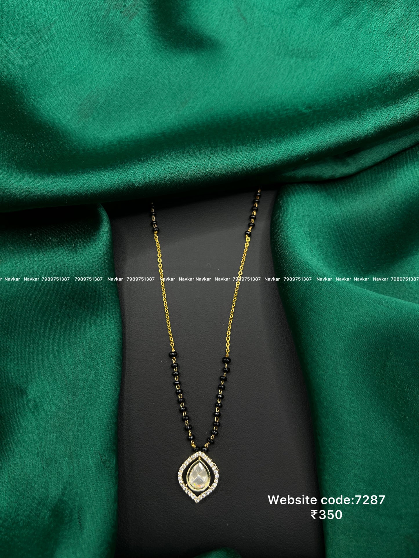 Black beads