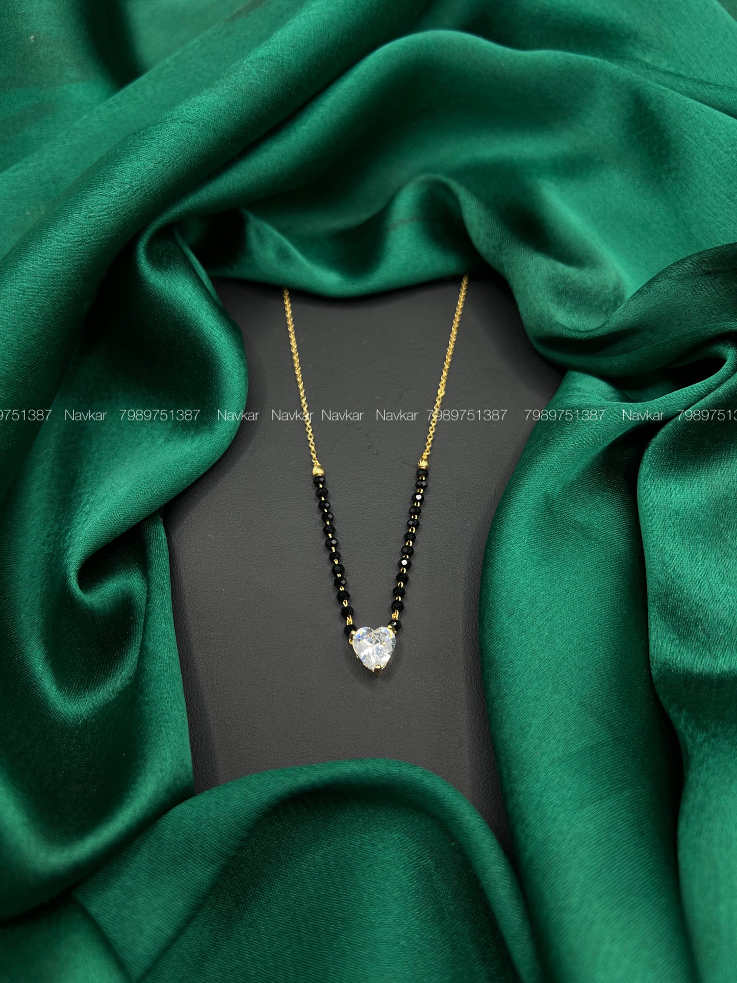Black beads